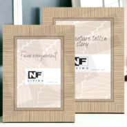 Ribbed Textured photo frames